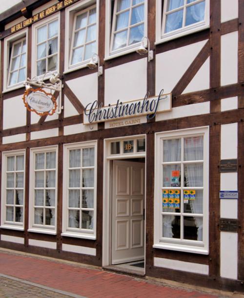 Historik Hotel Garni Christinenhof Hamelin Exterior photo