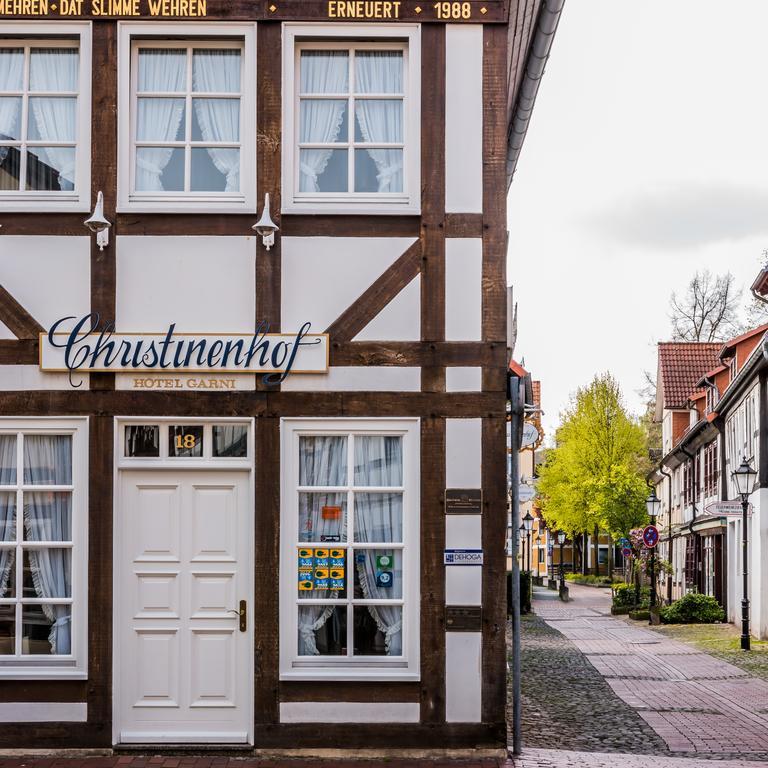 Historik Hotel Garni Christinenhof Hamelin Exterior photo